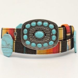 Angel Ranch Women’s sarape western belt size M